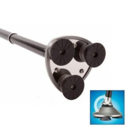 قاعدة رباعية لعكاز Trusty Cane لكبار السن – مانعة للانزلاق وثابتة