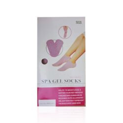 عبوة جوارب جل لترطيب القدم – تحتوي على زيت الزيتون والجوجوبا وفيتامين E