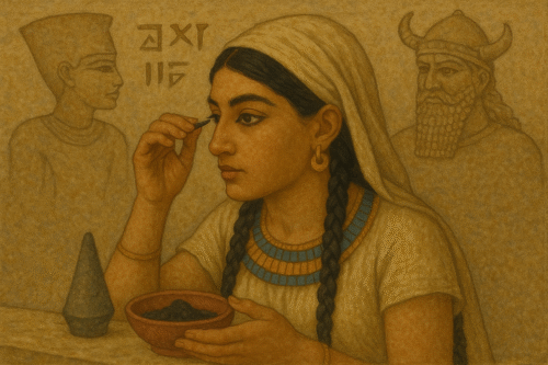 كحل الاثمد الاصلي: فوائده وكيفية التمييز بين الأصلي والمغشوش 29 كحل الأثمد عبر التاريخ صورة تعبر عن كحل الاثمد حول التاريخ